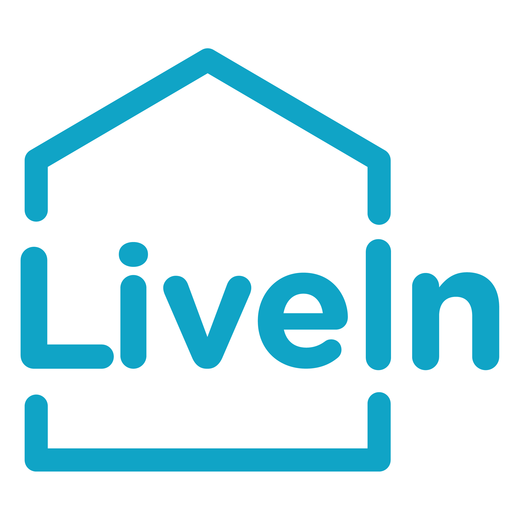 LiveIn logo Blue